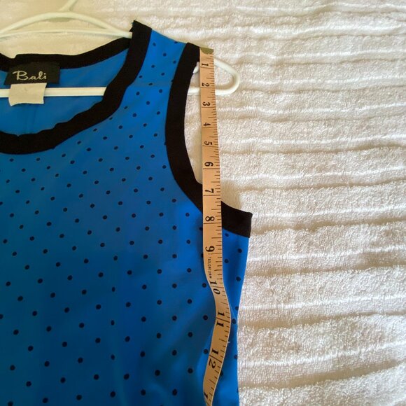 Vintage sleeveless drop-waist summer party dress - Picture 12 of 12